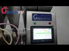 इंद्रधनुष मूस जाफा केक उत्पादन लाइन कप केक बनाने की मशीन 15pcs/Min 304SUS